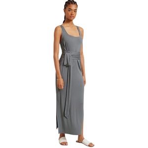 Modern Citizen Kelis Tie Waist Sleeveless Maxi Dress Women's Medium